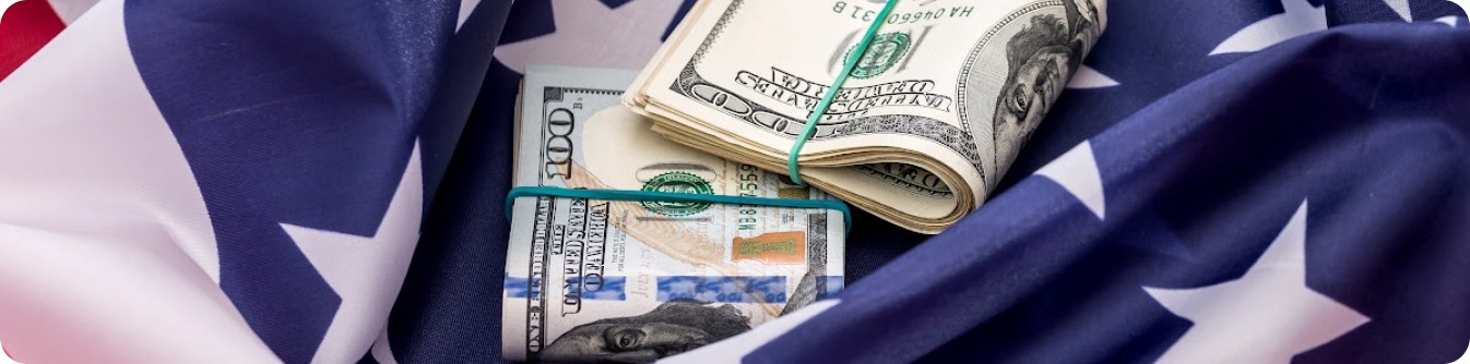 مقدار مجاز دلار برای ورود به آمریکا