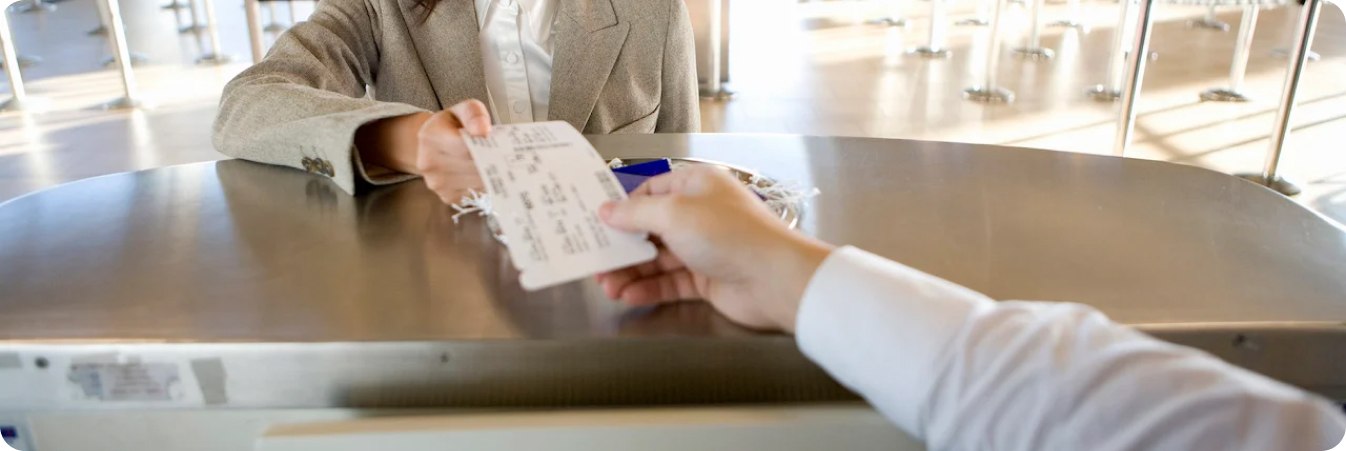 دریافت کارت پرواز در فرودگاه