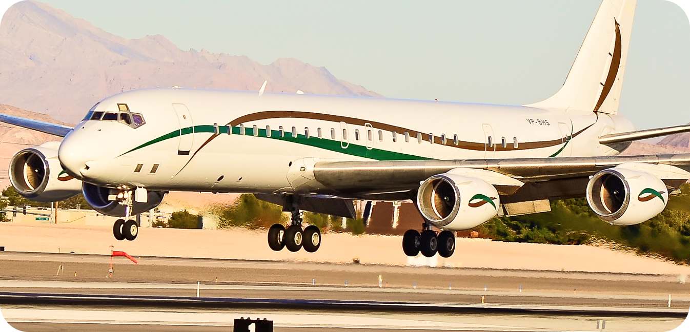 مک‌دانل داگلاس McDonnell Douglas-8 | DC-8