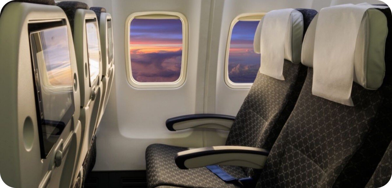 صندلی کنار پنجره هواپیما