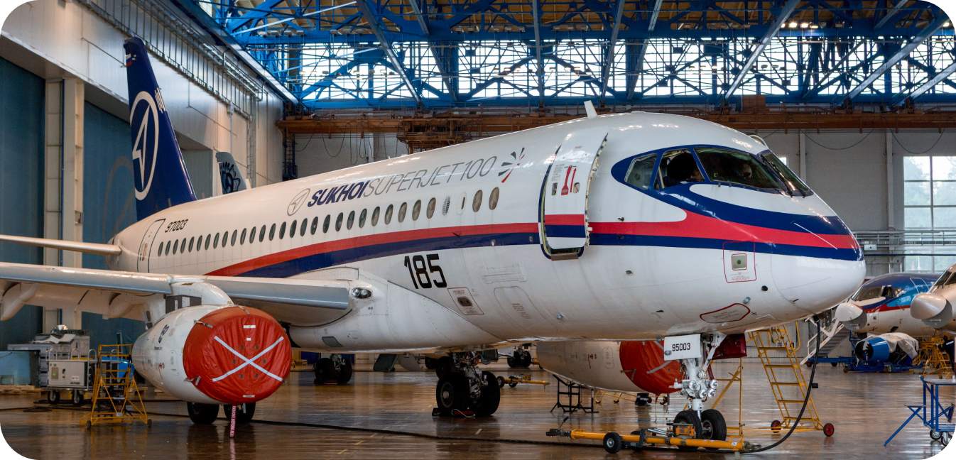 سوخو سوپر جت 100 | Sukhoi Superjet 100