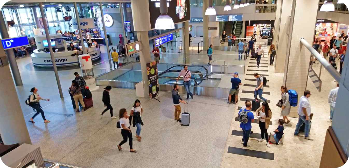 خدمات و امکانات فرودگاه  ژنو