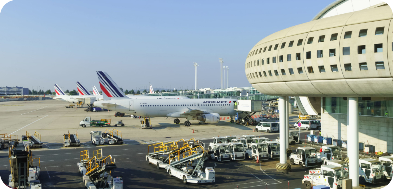 شرکت های هواپیمایی فعال در فرودگاه شارل دوگل