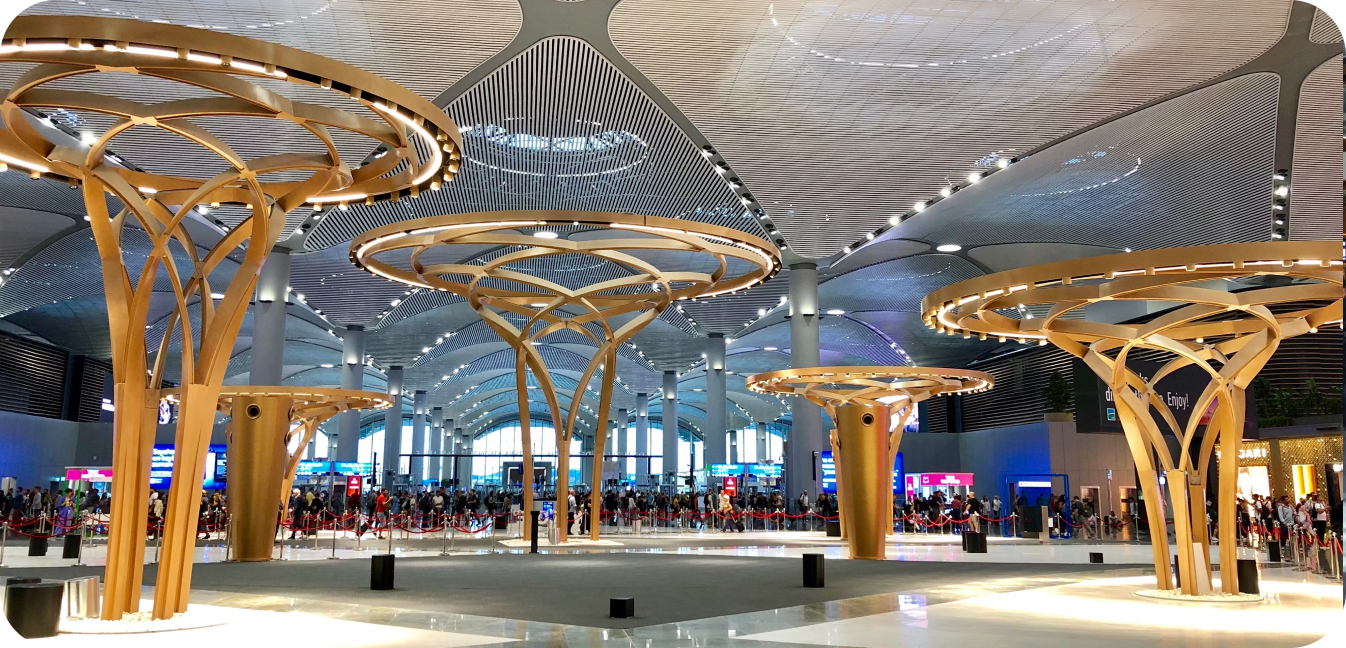 بزرگترین و جدید ترین فرودگاه استانبول