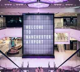 معرفی فرودگاه منچستر انگلستان